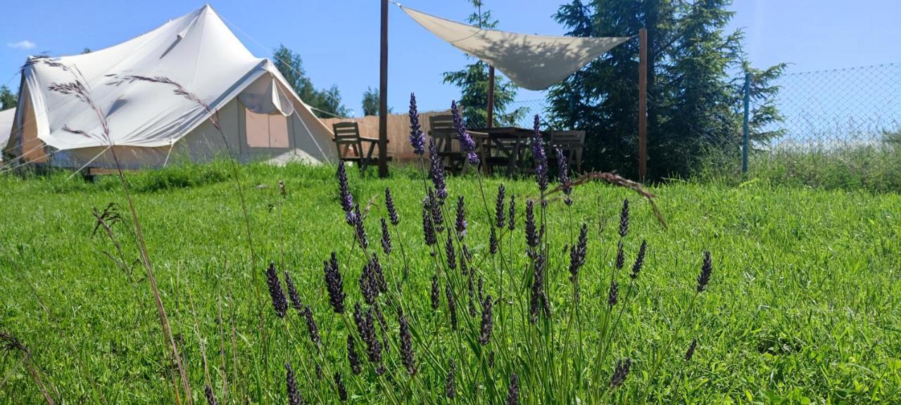 Glamping Nad Jeziorem Hotel Nowe Guty Ngoại thất bức ảnh
